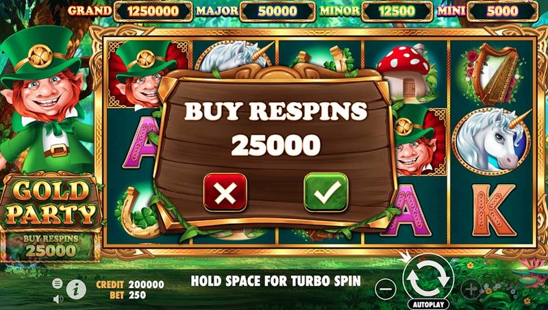 Best gold party slot game in Canada