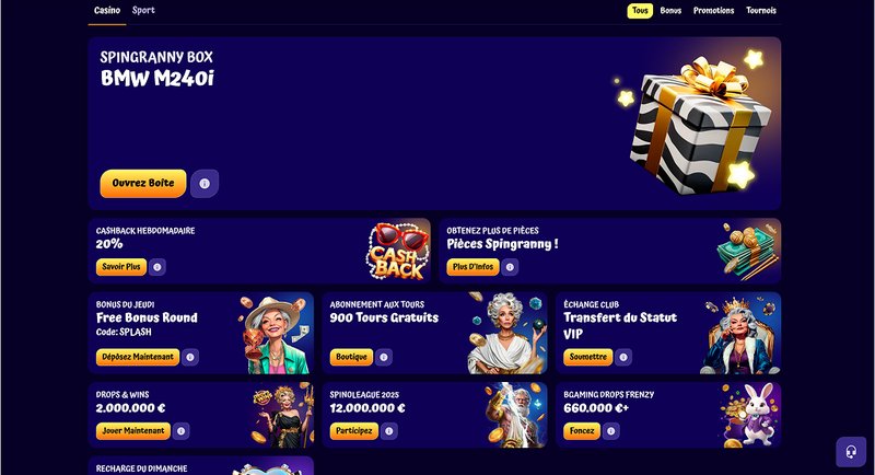 Spingranny bonus codes, spingranny Deutschland